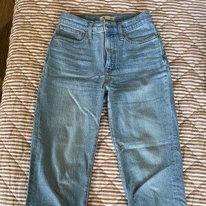 Madewell perfect vintage straight jean